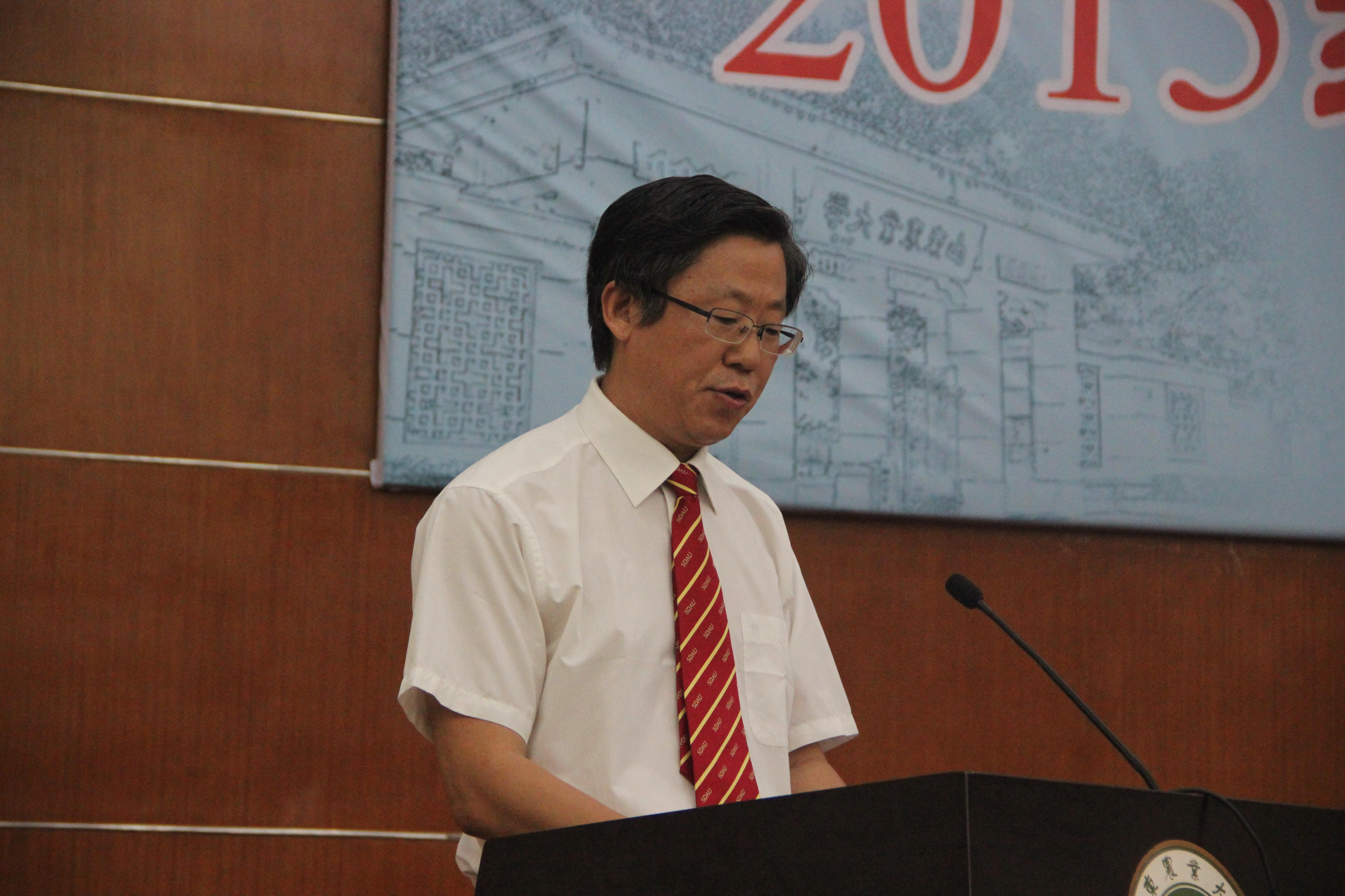 2015级新生开学典礼侯加林院长讲话