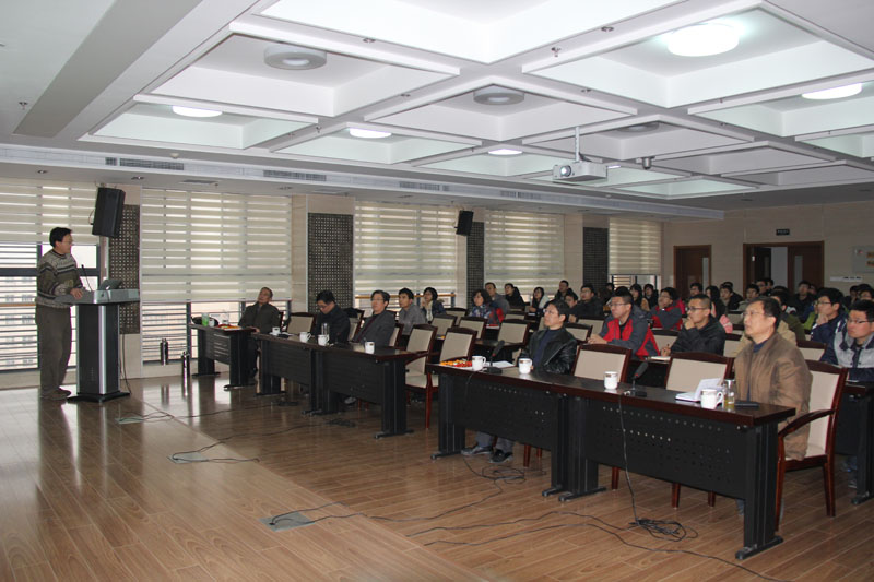 宋洪军博士作学术报告