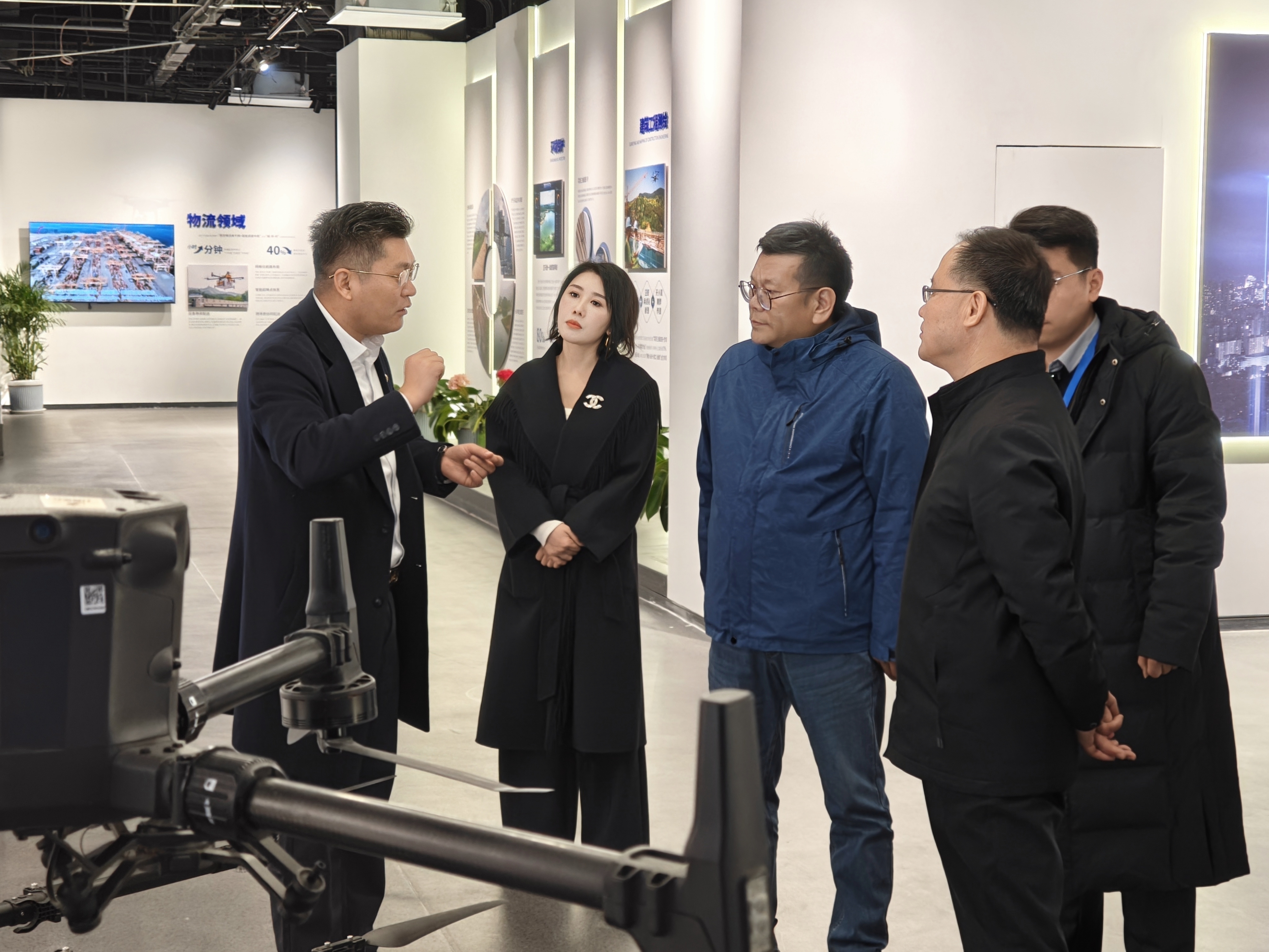 学院领导到飞行家低空产业发展集...